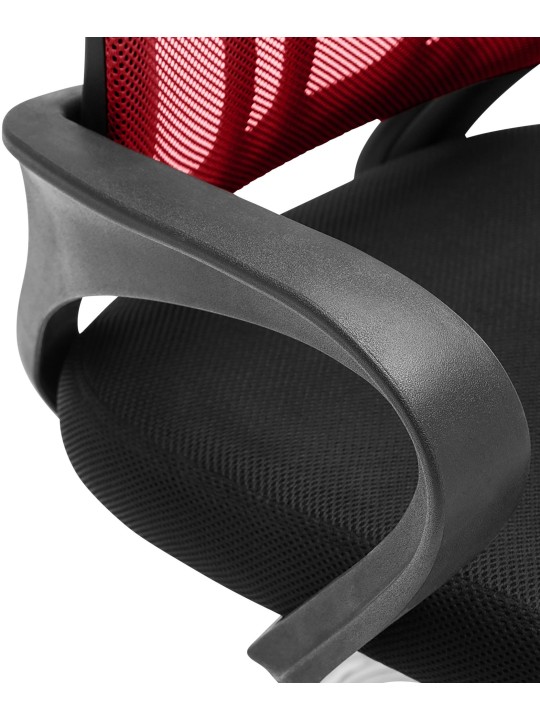 Eureka látogatói szék, piros