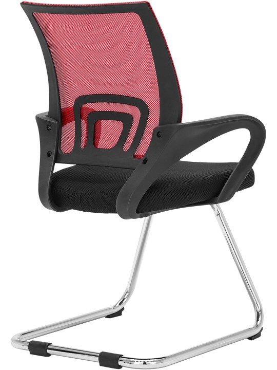 Eureka látogatói szék, piros