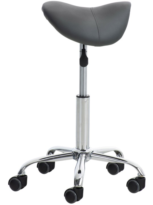 2 db-os Reno műbőr munkaszék készlet, szürke 2 db-os Reno műbőr munkaszék készlet, szürke