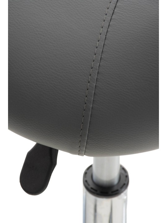 2 db-os Reno műbőr munkaszék készlet, szürke 2 db-os Reno műbőr munkaszék készlet, szürke