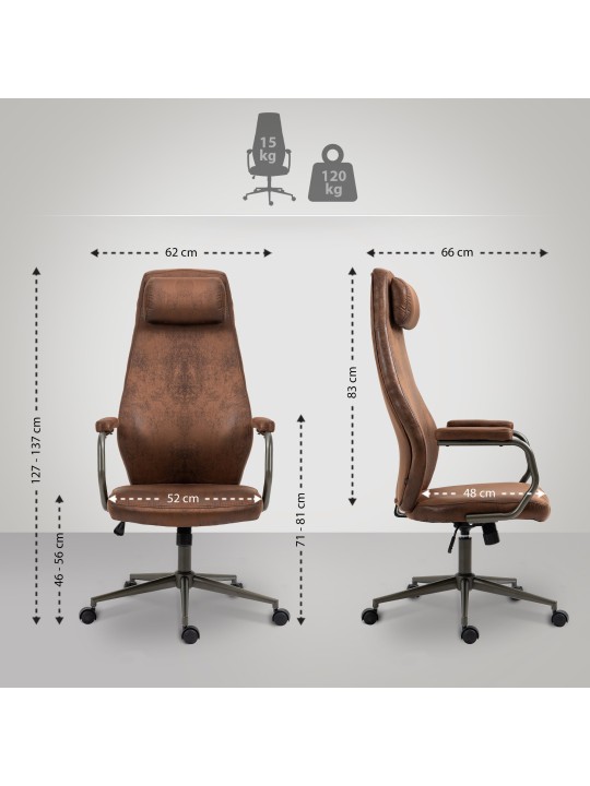 Pocatello irodai szék, konyak Pocatello irodai szék, konyak