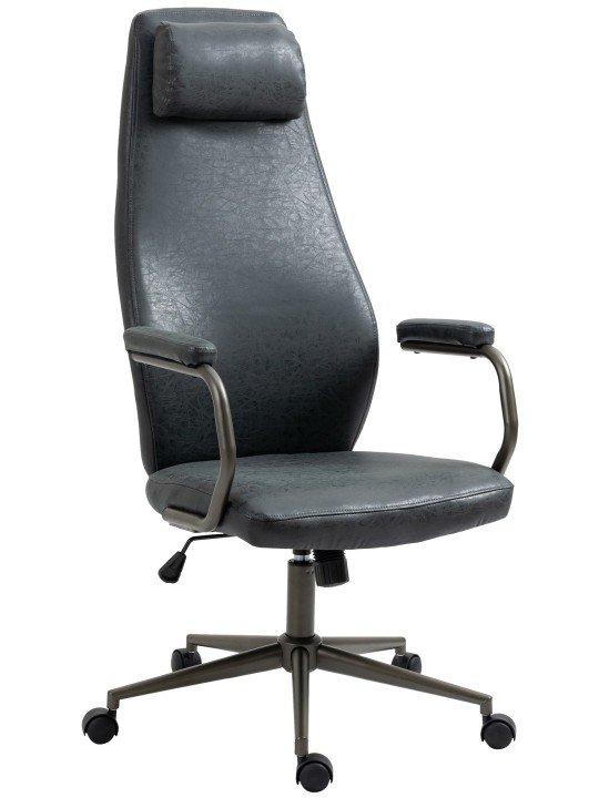 Pocatello irodai szék, antik fekete