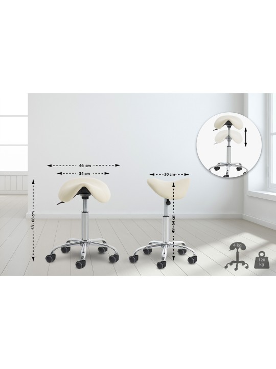 Reno munkaszék, krém