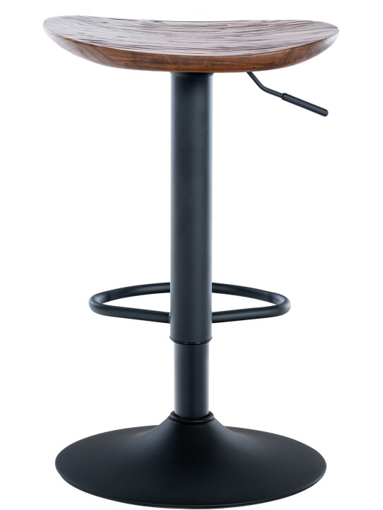 Skelde 4 db bárszék készlet, dió