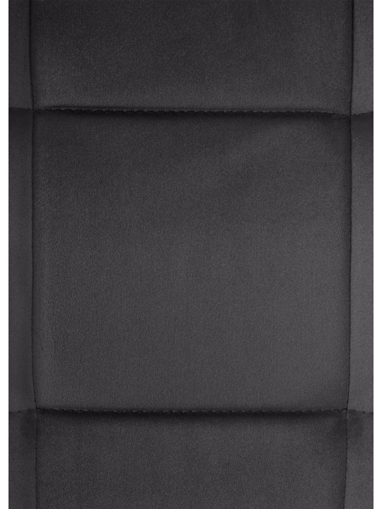 2 db Vermont bársony étkezőszékből álló készlet, fekete