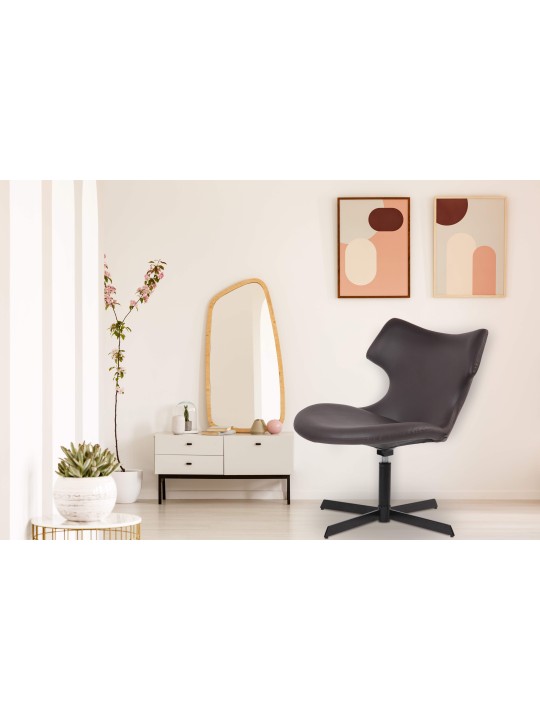 Lounger Welland műbőr, barna Lounger Welland műbőr, barna