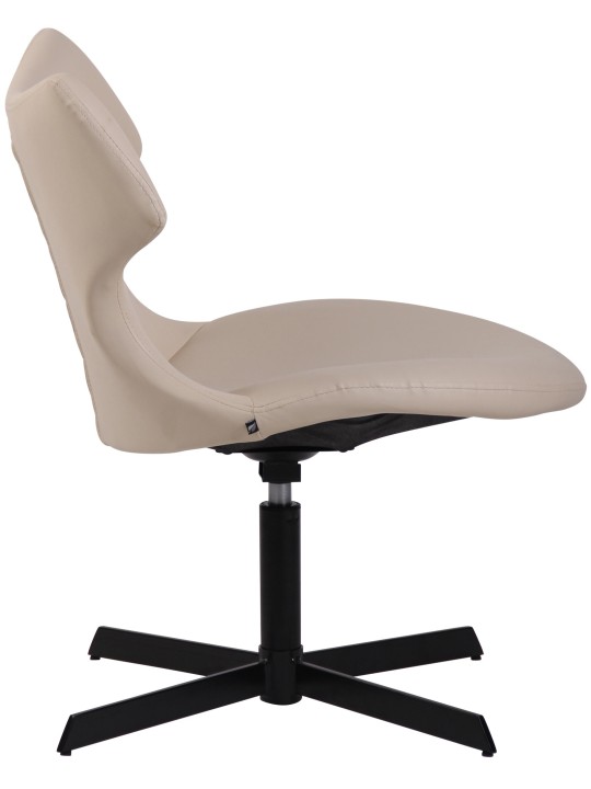 Lounger Welland műbőr, krém