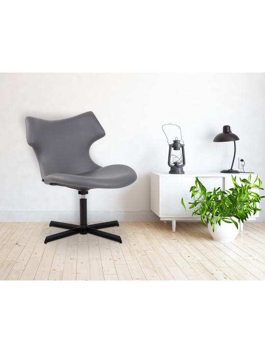 Lounger Welland műbőr, szürke