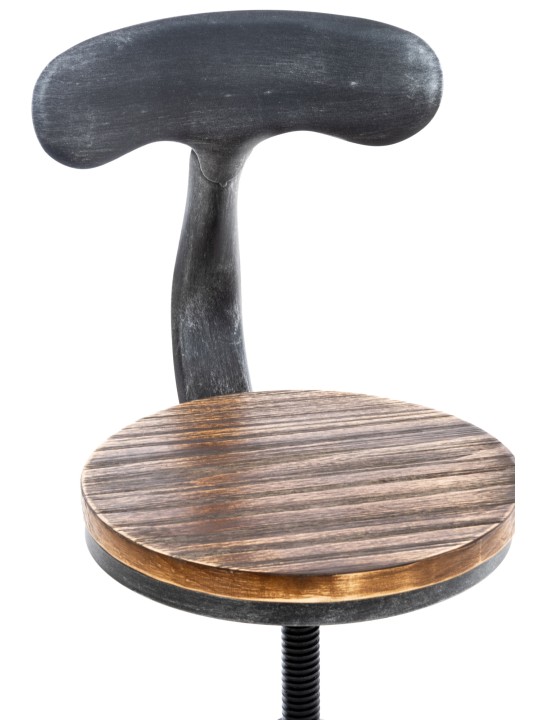 2 db bárszék készlet Hanam, antik ezüst