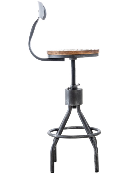 2 db bárszék készlet Hanam, antik ezüst