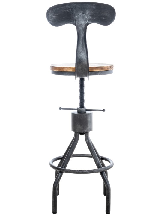 2 db bárszék készlet Hanam, antik ezüst