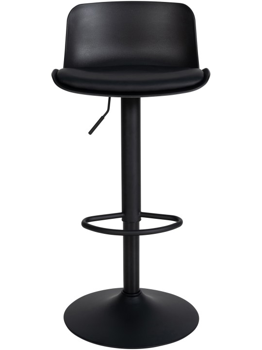 2 db Almada műbőr bárszék szett, fekete