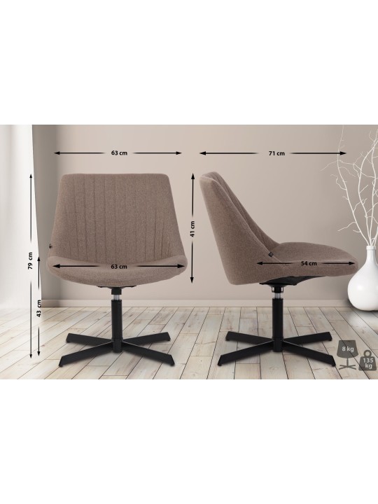 Lounger Granby, taupe