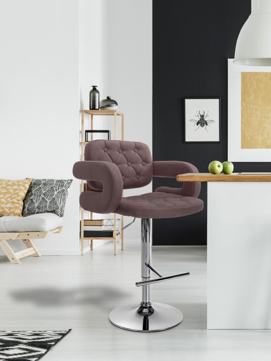 Bárszék Dublin FABRIC C, barna