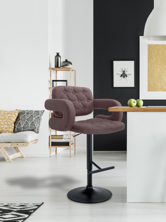 Bárszék Dublin SZÖVET, barna