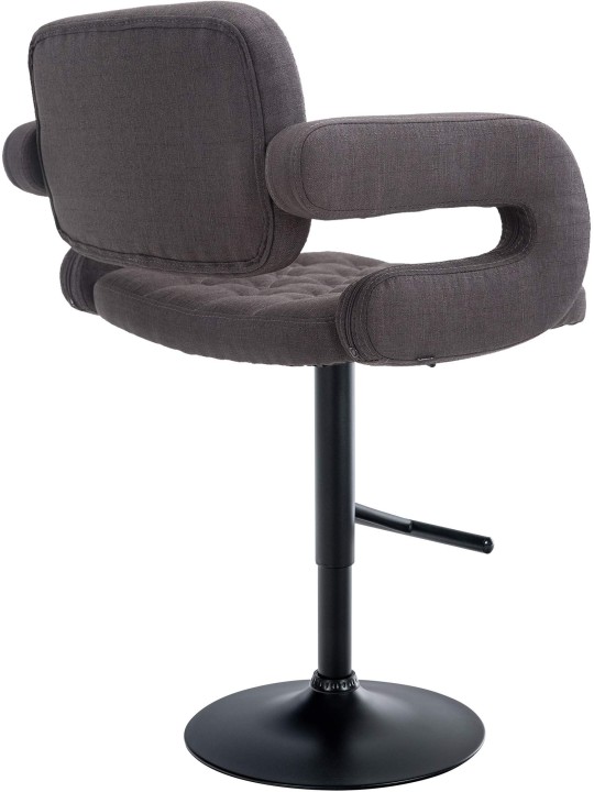 Bárszék Dublin SZÖVET, sötétszürke