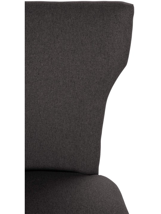 Étkezőszék Zadar szövet antik sötét, sötétszürke