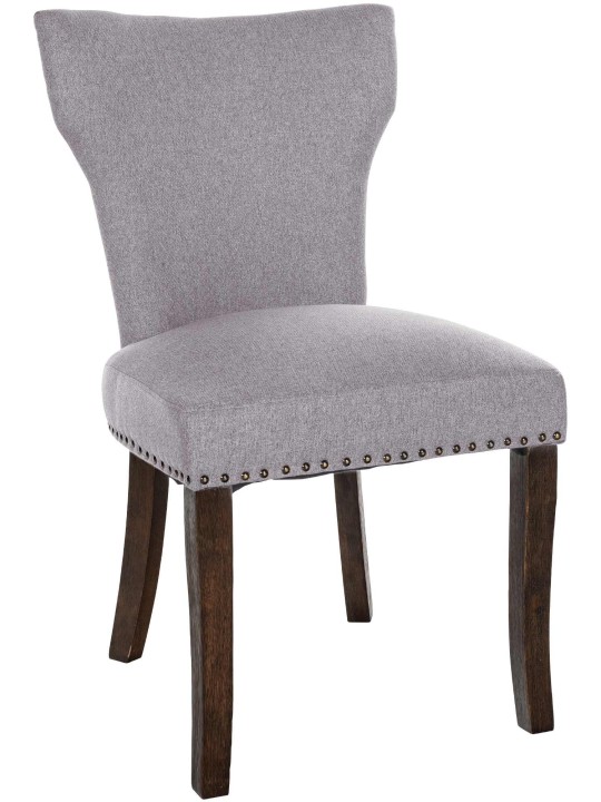 Étkezőszék Zadar szövet antik sötét, szürke