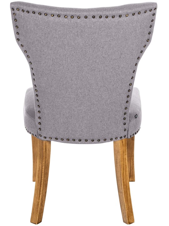 Étkezőszék Zadar szövet antik-light, szürke