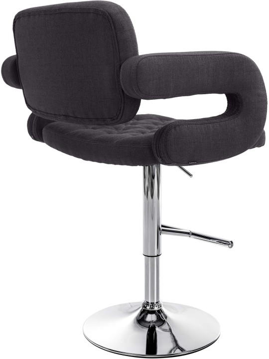 2 db bárszék készlet Dublin szövet C, fekete 2 db bárszék készlet Dublin szövet C, fekete