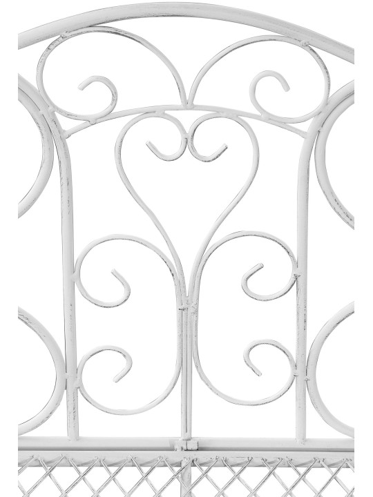 Kerti pad Tara, antik fehér