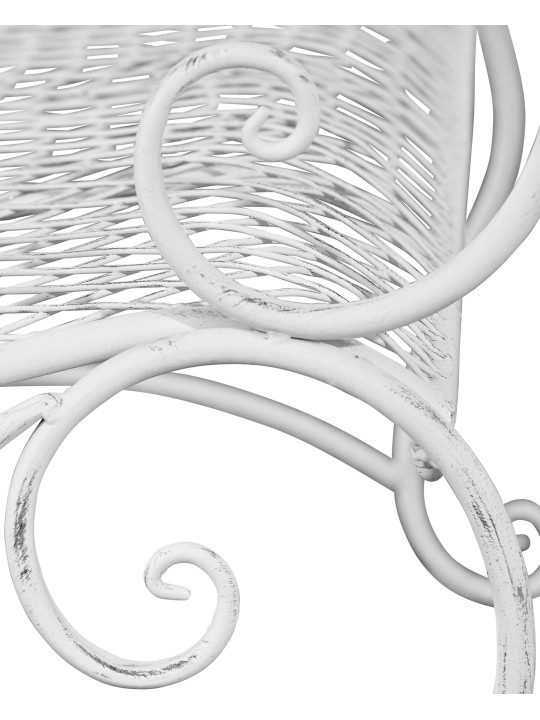 Kerti pad Tara, antik fehér