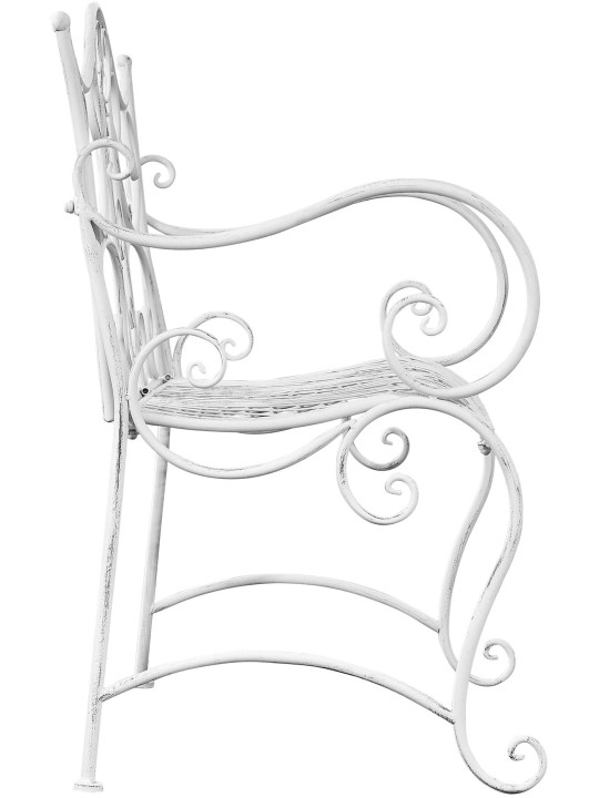 Kerti pad Tara, antik fehér