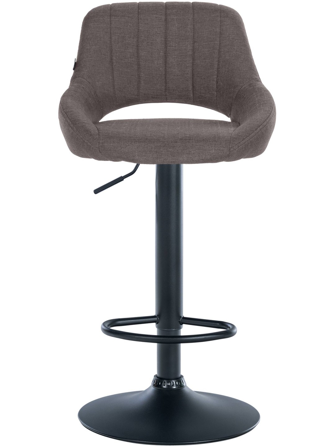 Bárszék Milet szövet, sötétszürke