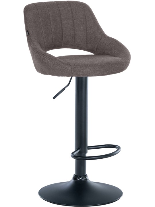 Bárszék Milet szövet, sötétszürke