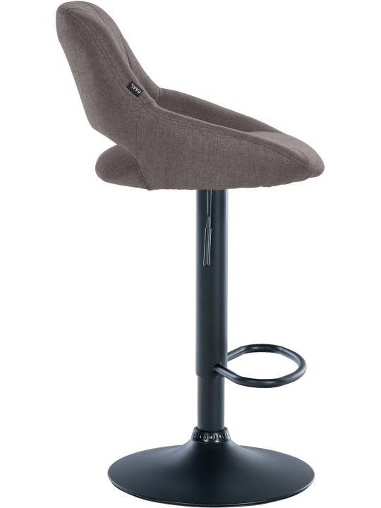 Bárszék Milet szövet, sötétszürke