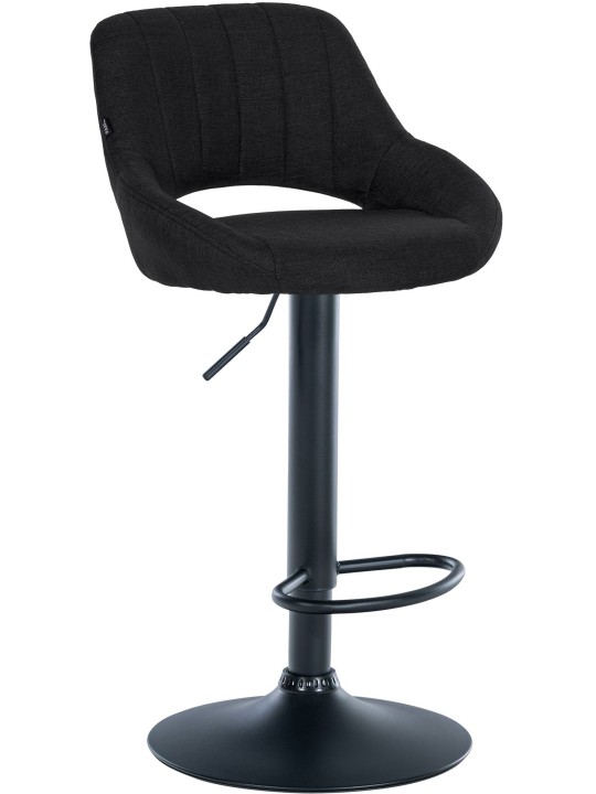 Bárszék Milet szövet, fekete