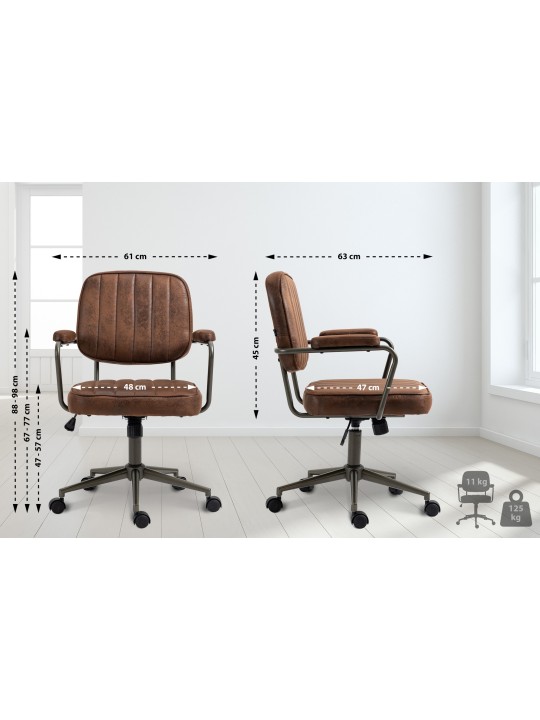 Natrona irodai szék, konyak Natrona irodai szék, konyak