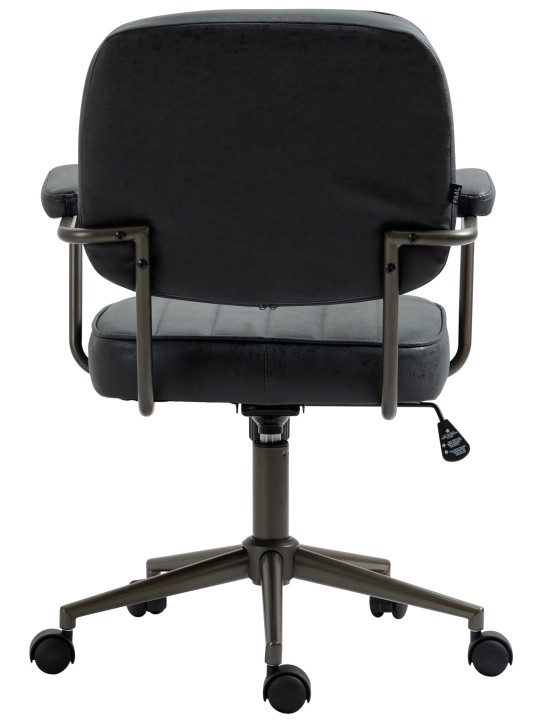 Natrona irodai szék, antik fekete