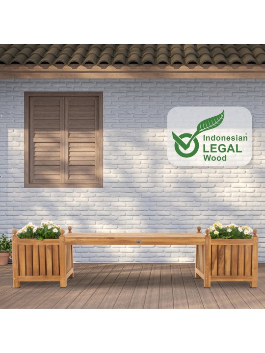 Teak pad Boston, teak