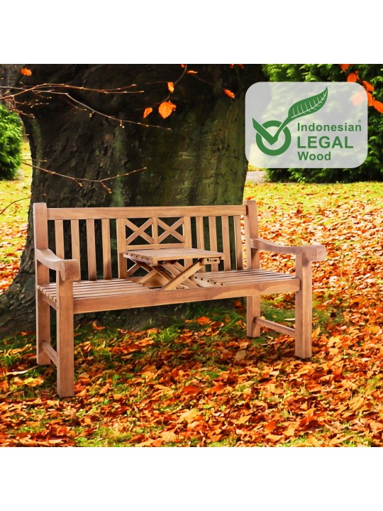 Teak pad Luka 150 cm, teak