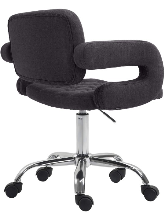 Dublin szövet munkaszék, fekete