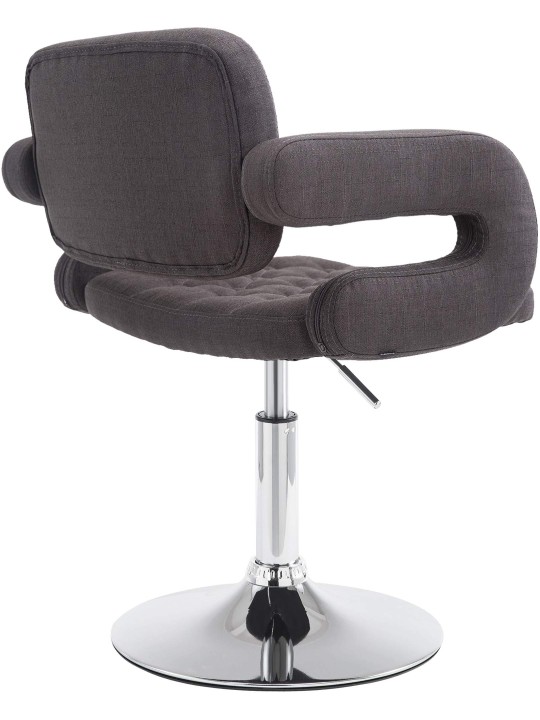 Lounger Dublin szövet, sötétszürke