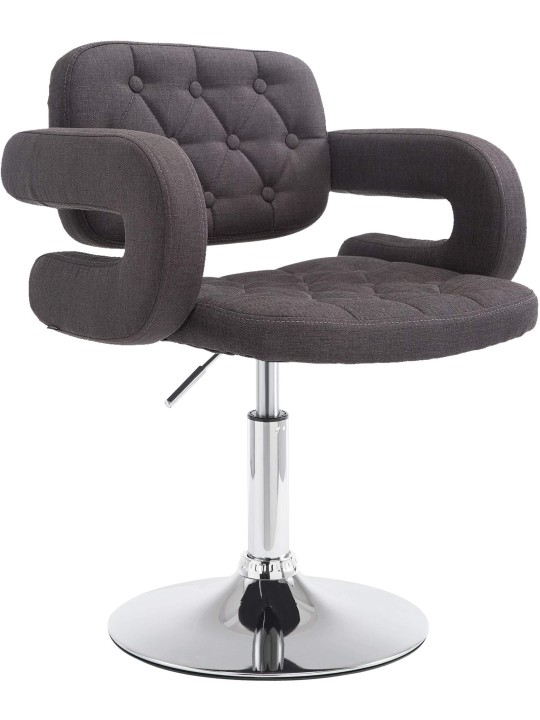 Lounger Dublin szövet, sötétszürke