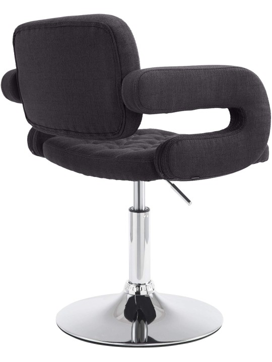 Lounger Dublin szövet, fekete