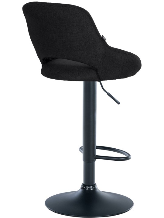 2 db bárszék készlet Milet szövet B, fekete 2 db bárszék készlet Milet szövet B, fekete