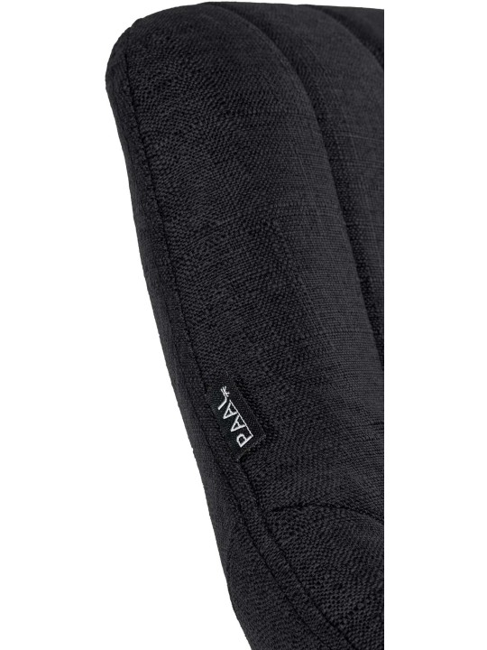 2 db bárszék készlet Milet textil W, fekete