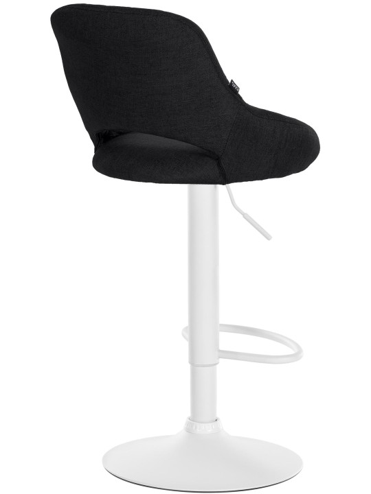 2 db bárszék készlet Milet textil W, fekete