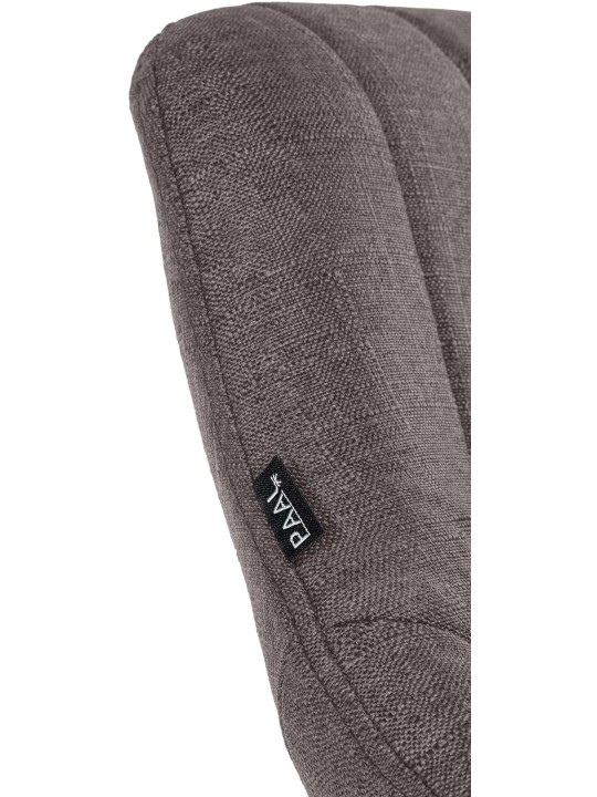 2 db bárszék készlet Milet textil W, sötétszürke