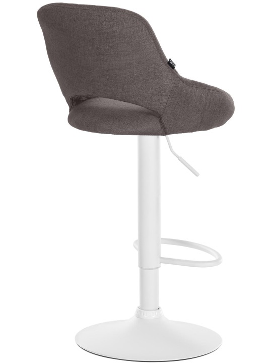 2 db bárszék készlet Milet textil W, sötétszürke