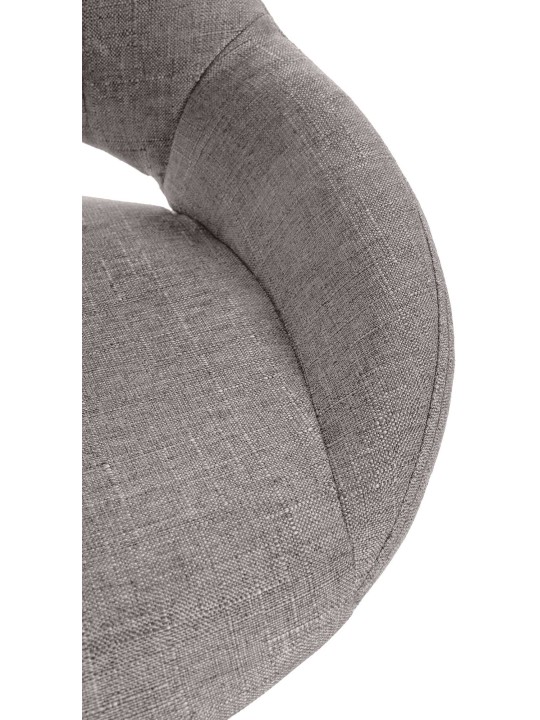 2 db bárszék készlet Milet textil W, szürke