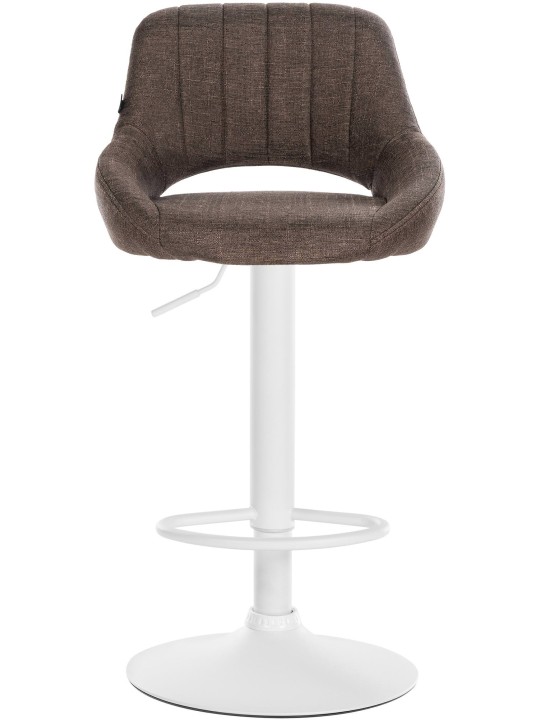 2 db bárszék készlet Milet textil W, barna