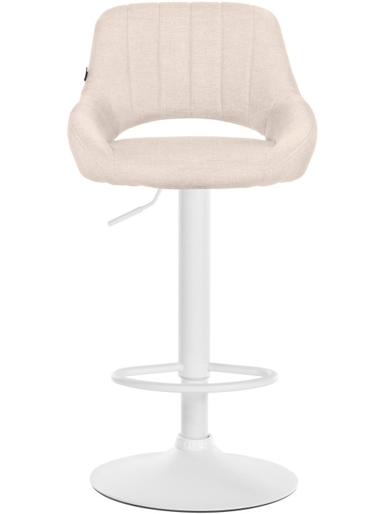 2 db bárszék készlet Milet textil W, krém