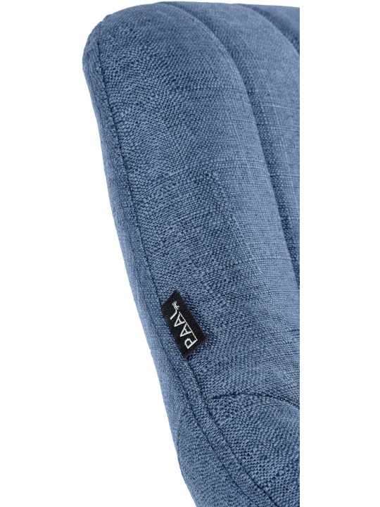 2 db bárszék készlet Milet textil W, kék