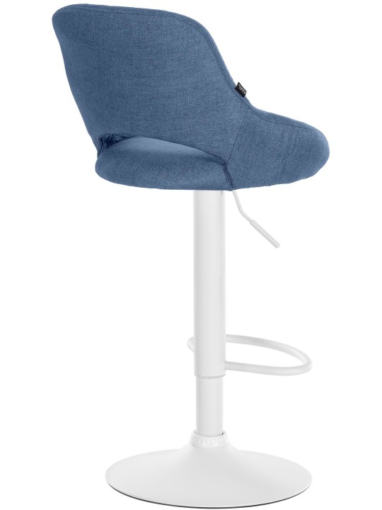 2 db bárszék készlet Milet textil W, kék