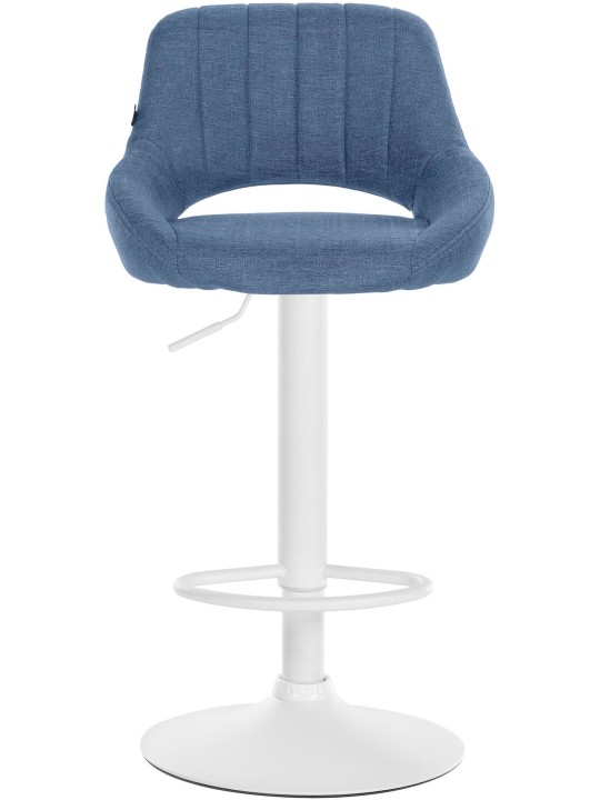 2 db bárszék készlet Milet textil W, kék